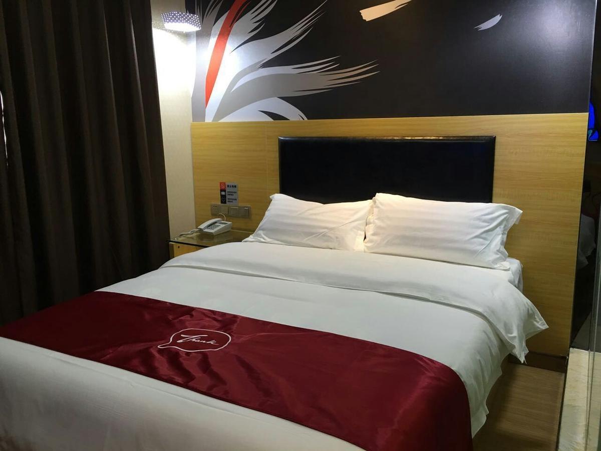 Thank Inn Chain Hotel Hunan Changsha Furong District Railway Station Exterior foto